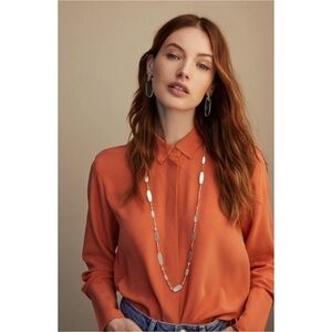 Kendra Scott Claret Long Strand Necklace